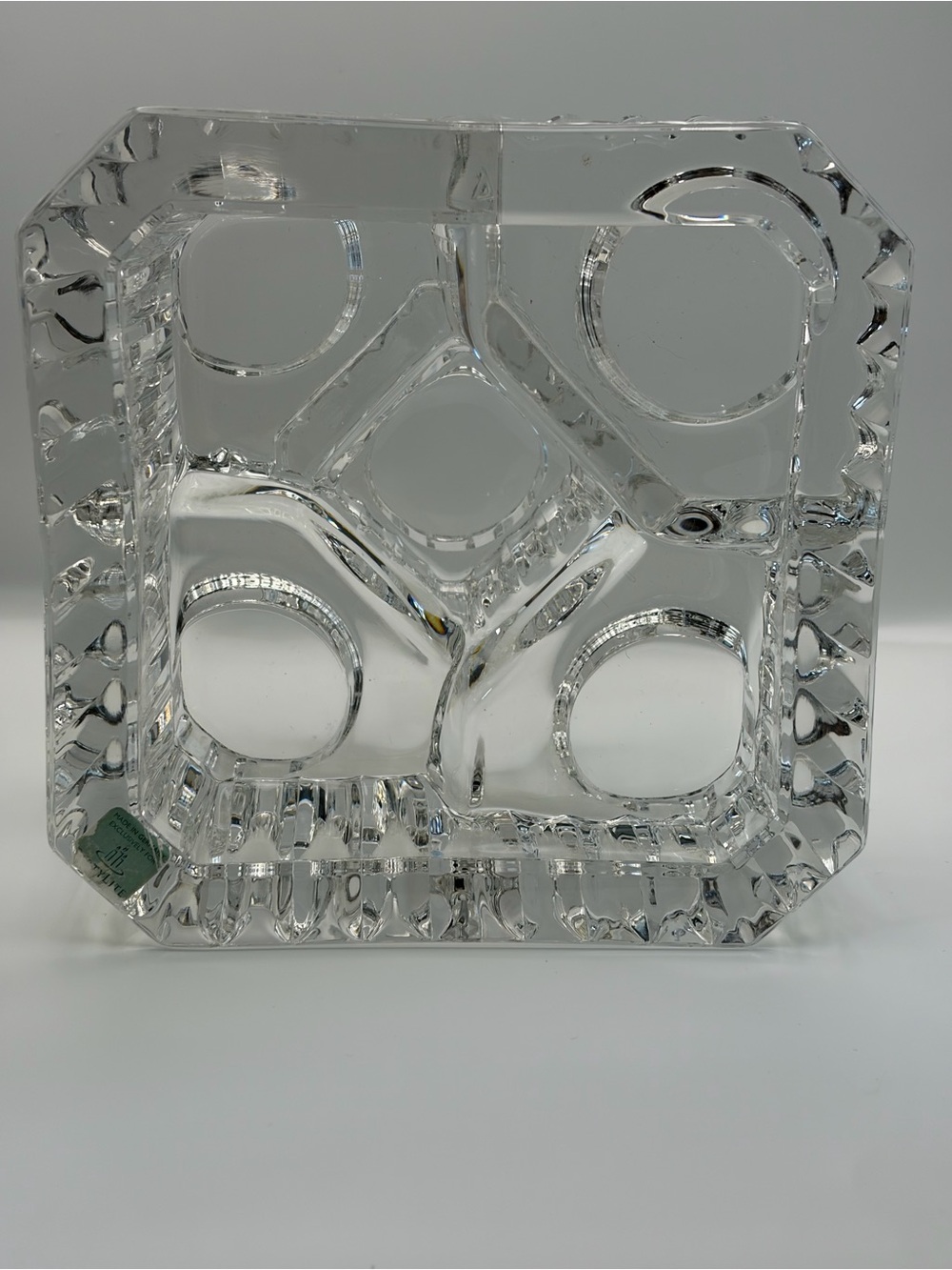 Party lite Leaded Glass Votive Candle Holder - Picture 5 of 5